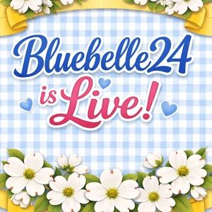 Like this listing to be notified when I go live! ✨